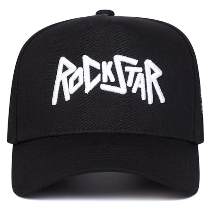 Unisex ROCKSTAR LetterEmbroidery Baseball Caps Spring Autumn Outdoor Adjustable Casual Hats Sunscreen Hat Sports Cap