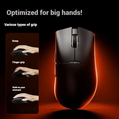 EWEADN A5 Pro Ultra wireless Lightweight Mouse Three-mode Paw3395/3311 22K/26KDPI Low Latency Gaming Mouse
