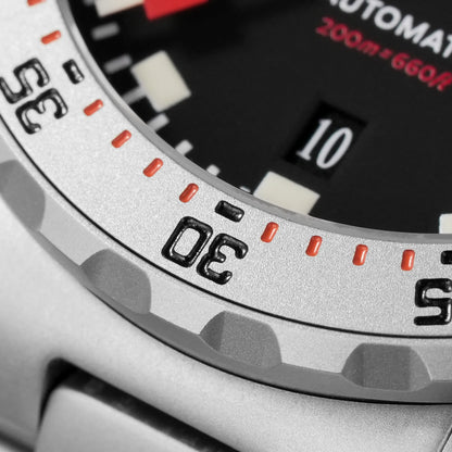 Militado ML20 39mm Men Watch PT5000 Automatic Movement Sapphire Luminova Watches Stainless Steel 200m Waterproof Wristwatch