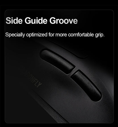 Mouse gaming wireless ATK Dragonfly A9 Ultra PAW3950 ultraleggero tri-mode ergonomico e-sport per gamer FPS A9 SE Plus