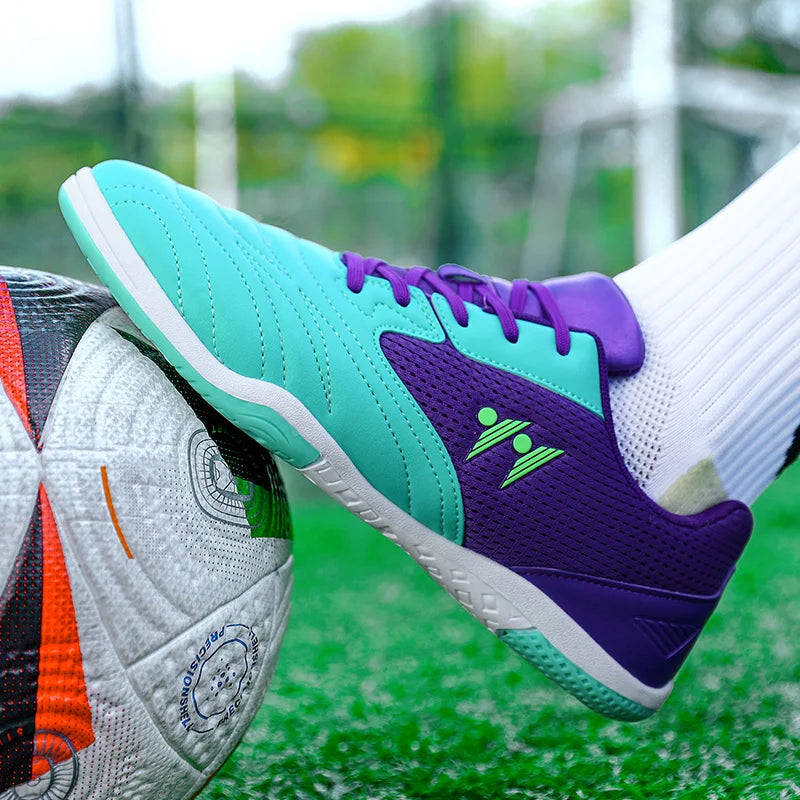 High-quality New Men Football Boots Grass High-top Futsal Sneakers Soccer Shoes Non-Slip Match Indoor Hot-selling Outdoor Sports