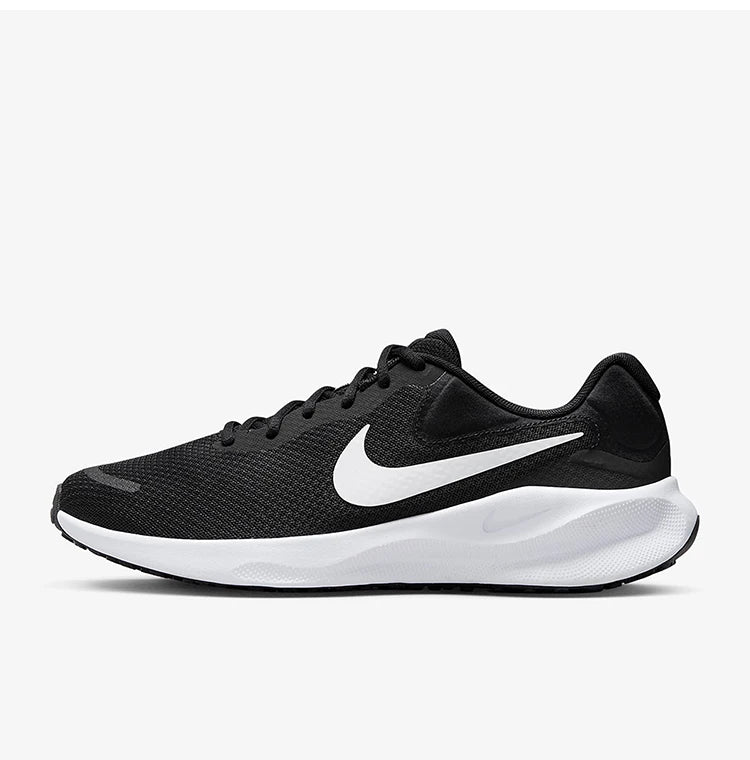 Ténis de corrida desportivos Nike Authentic Revolution 7 para homem, leves e resistentes FB2207-001