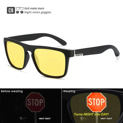 Outdoor Sport Square Myopia Lens Prescription Sunglasses Men Polarized Driving Anti-Glare Myopes Lunettes 0 -0.5 -0.75 To -6.0