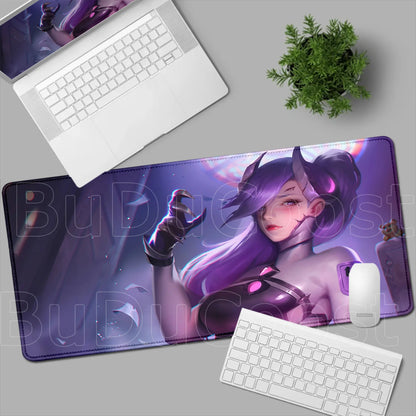 Overwatch Gaming Anime Girl Large XXL Mouse Pad HD Printing Computer Keyboard Mats Laptop Office Rubber Soft Desk Rug 900x400 mm