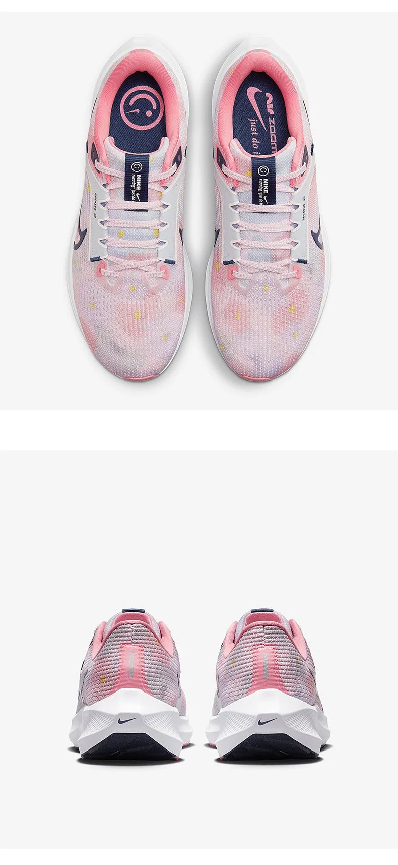 Ténis de corrida desportivos femininos autênticos da Nike, novos, de verão, respiráveis e almofadados, modelo DV7890-600