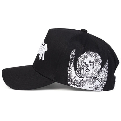 Unisex ROCKSTAR LetterEmbroidery Baseball Caps Spring Autumn Outdoor Adjustable Casual Hats Sunscreen Hat Sports Cap