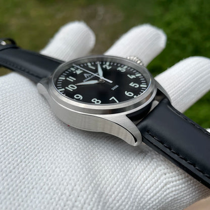 STEELFLIER Official SF743 Pilot VH31 Quartz Movement Big Onion Crown 200M Waterproof Sapphire Crystal Luxury Dive Luminous Watch