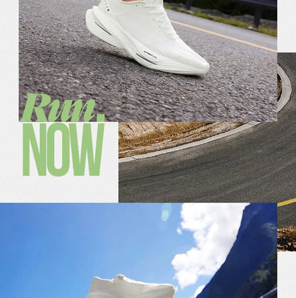 Sapatilhas de corrida masculinas 361 Degrees Furious ET com placa de carbono para maratona, reativas, respiráveis e amortecidas 672512216F