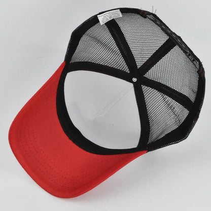 High Quality Fish Bone Cartoon Snapback Baseball Cap Hip Hop Dad Mesh Hat Trucker Hat Outdoor Sports Cycling Travel Sun Hat