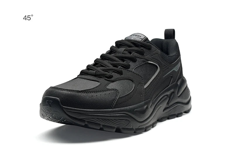Xtep Sapatilhas Casuais para Homem 2025 Inverno Estilo Urbano com Amortecimento Leves Resistentes ao Desgaste Respiráveis para Caminhada 875419320005