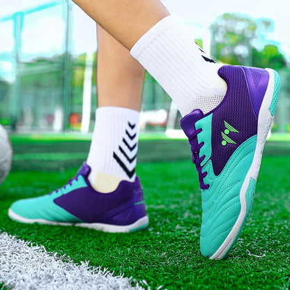 High-quality New Men Football Boots Grass High-top Futsal Sneakers Soccer Shoes Non-Slip Match Indoor Hot-selling Outdoor Sports