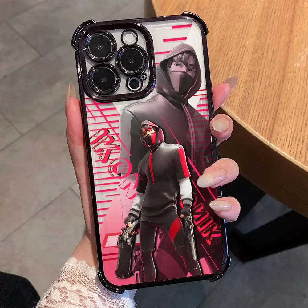 Funda para teléfono Cartoon Games F-Fortnite con revestimiento para Xiaomi 15T 15 14 13 Poco M7 F7 F4 F5 X7 X6 X5 Pro Ultra 4G 5G con airbag anticaídas