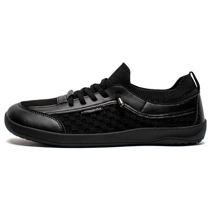 HOBIBEAR Men Barefoot Shoes Women Slip-On Wide Toe Walking Sneakers | Zero Drop Sole | Lightweight Breathable Minimalist Shoes