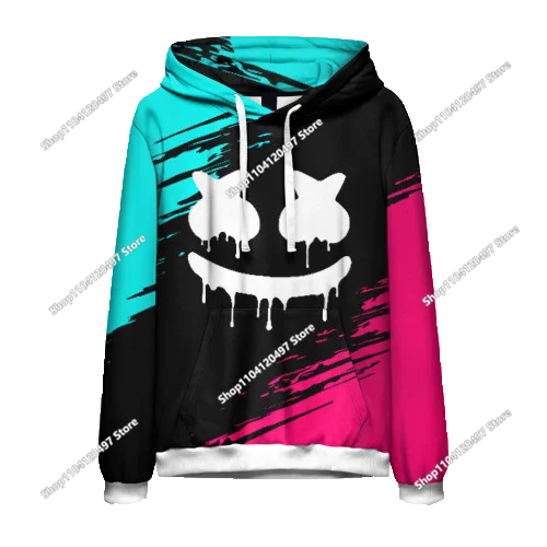 Sudadera con capucha casual estampada para hombre, mujer y niños Fortnite Couple Wear, para estudiantes, deportes al aire libre, manga larga sencilla