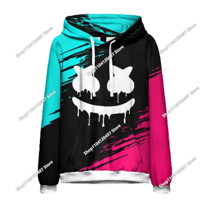 Sudadera con capucha casual estampada para hombre, mujer y niños Fortnite Couple Wear, para estudiantes, deportes al aire libre, manga larga sencilla