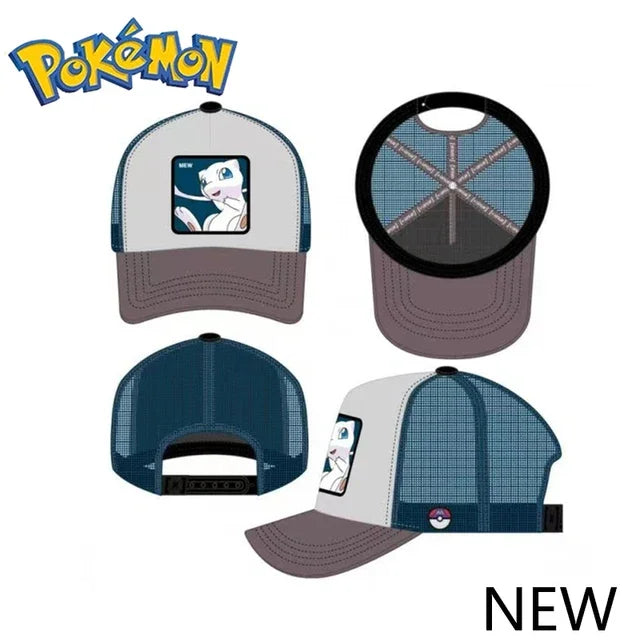 Pokemon Pikachu Baseball Cap Anime Cartoon Figure Cosplay Hat Adjustable Women Men Kids Sports Hip Hop Caps Toys Birthday Gift