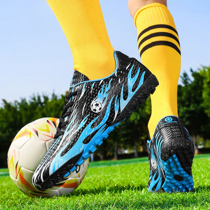 New Men Soccer Shoes Professional Football Boots Sneakers Comfortable Outdoor Match Boys Non-Slip Sports Shoes Unisex.