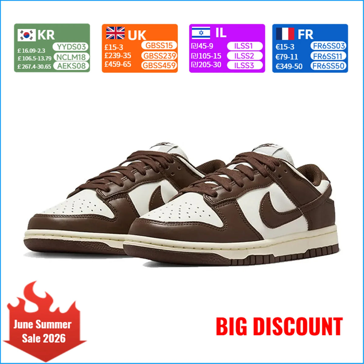 Nike Dunk Low Unisex Retro Classic multifunktionelle skridsikre sko DD1503-124