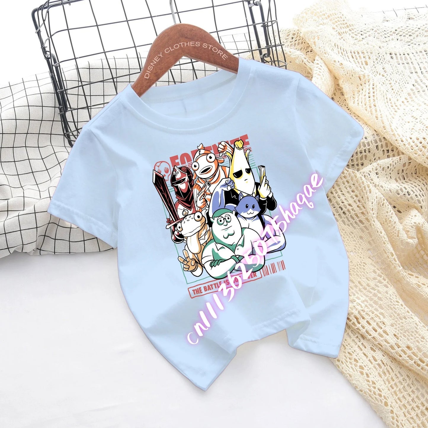 Fortnites Children T-shirts Game Cartoon Printed Figures Fortress Night Tees Game Short Sleeves Tops Summer Boys Girls Clothes