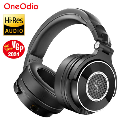 Oneodio Monitor 60 Wired HiFi Headphones Professional Studio DJ Headphones Stereo Over Ear Headset With Hi-Res Audio Microphone