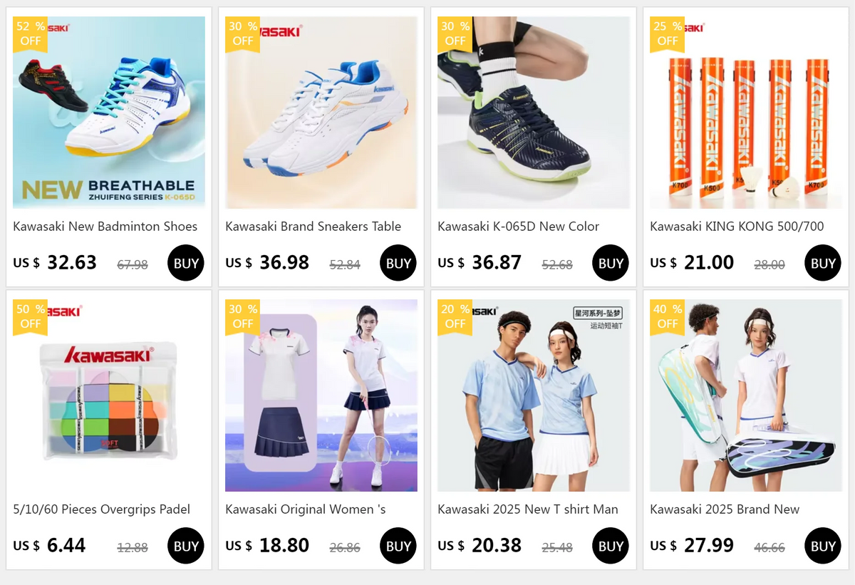 Sapatilhas de badminton masculinas Kawasaki. Sapatilhas desportivas profissionais para mulher. Sapatilhas respiráveis para recintos fechados. K-086
