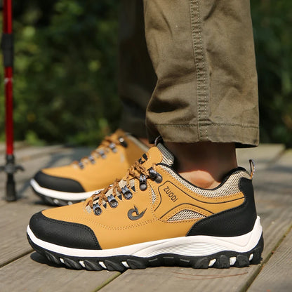 Men's leather casual shoes, sneakers for men, spring, autumn, winter shoes, lightweight tennis walking shoes for men