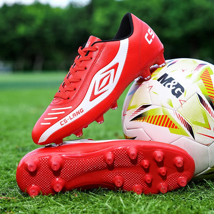 New Men’s Football Boots Grass Cleats Soccer Shoes Match Adult Indoor Ultralight Non-Slip Boys Futsal Sport Turf Comfortable