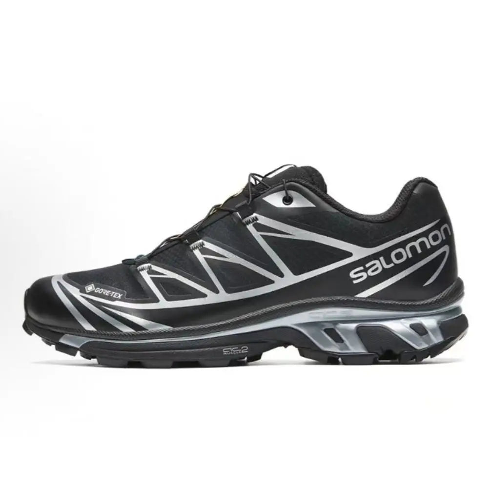 Salomon XT-6 Outdoor-Performance-Laufschuhe für Wandern und Trail-Sport (Weiß/Schwarz)