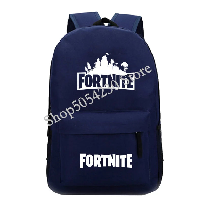 Fortnite Games Backpack Fortnite School Bags for Teenagers Unisex Schoolyard Laptop Mochilas Travel Casual Bags