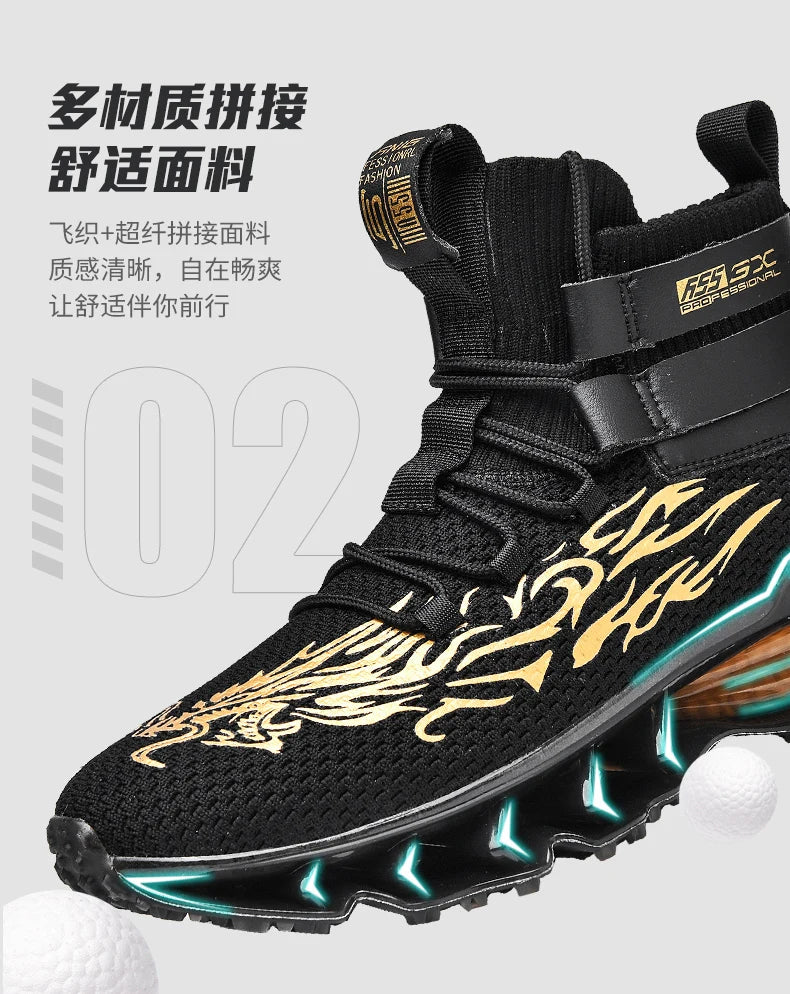 Chaussures homme Baskets Chaussures décontractées pour homme Chaussures de tennis Chaussures de luxe Baskets de course Chaussures respirantes Mocassins tendance Chaussures de course pour homme