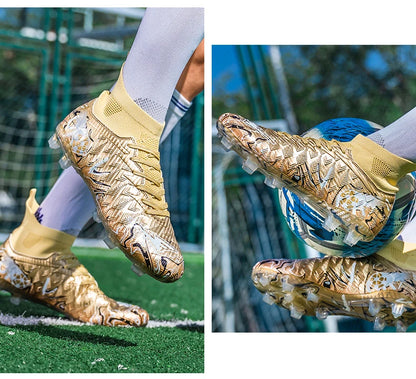 Novas Chuteiras de Futebol Profissionais para Homem, Antiderrapantes, Unissexo, Respiráveis, para Futsal e Desporto, Ultraleves, Drop Shipping
