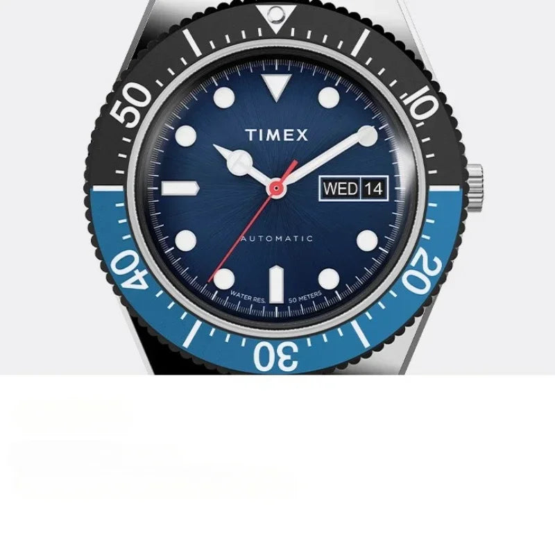 NEW TIMEX Fully Automatic Men's Watch High Beauty Luxury Leisure Multi-functional Watch with Calendar and Steel Strap Watch