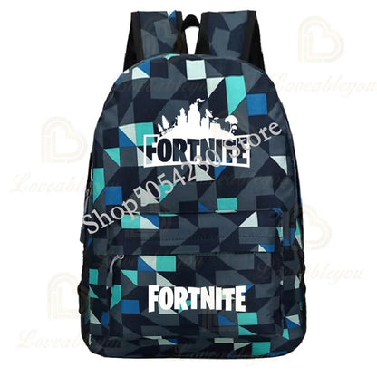 Fortnite Games Backpack Fortnite School Bags for Teenagers Unisex Schoolyard Laptop Mochilas Travel Casual Bags