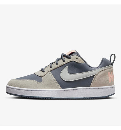 Ténis desportivos casuais de cano baixo Nike Authentic Court Borough para homem e mulher 861533-400
