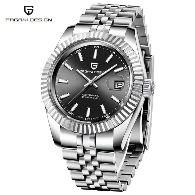 PAGANI DESIGN 40MM Men Mechanical Watch Top Luxury Japan Movement Automatic Watch Sport Stainless Steel Waterproof Men Watches
