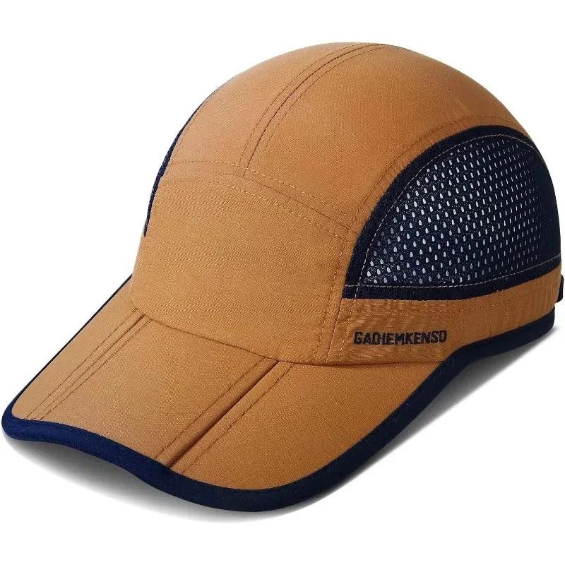 GADIEMKENSD Lightweight Running Cap Sun Hat for Trekking Hiking Quick Dry Breathable Outdoor Sports Unisex