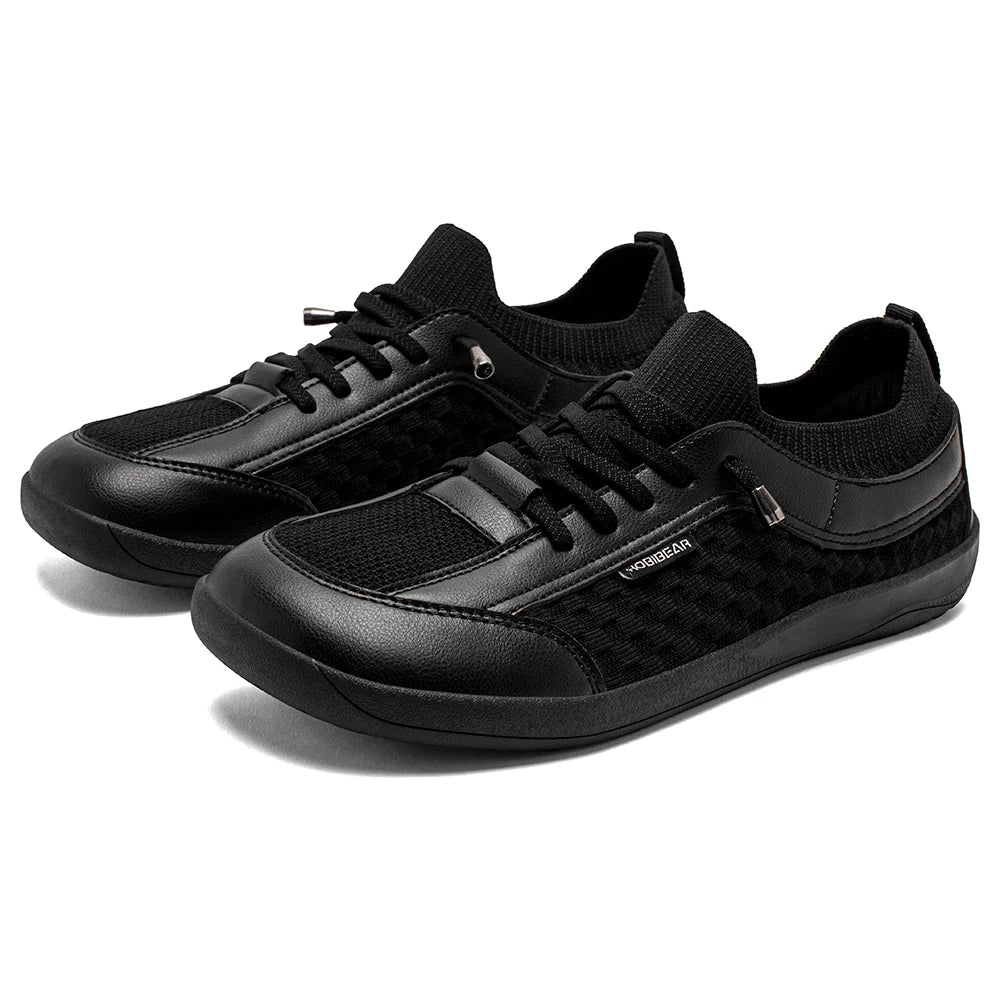 HOBIBEAR Men Barefoot Shoes Women Slip-On Wide Toe Walking Sneakers | Zero Drop Sole | Lightweight Breathable Minimalist Shoes