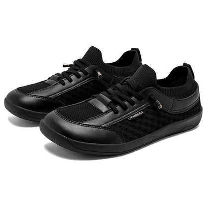 HOBIBEAR Men Barefoot Shoes Women Slip-On Wide Toe Walking Sneakers | Zero Drop Sole | Lightweight Breathable Minimalist Shoes