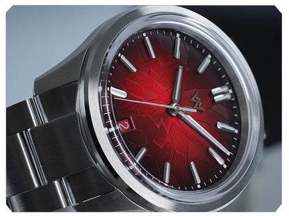 WM Watch Automatic Mechanical Watch NH35 Glacier Series 100M Waterproof AR Coated Sapphire Welly Merck Watches For Man WM226