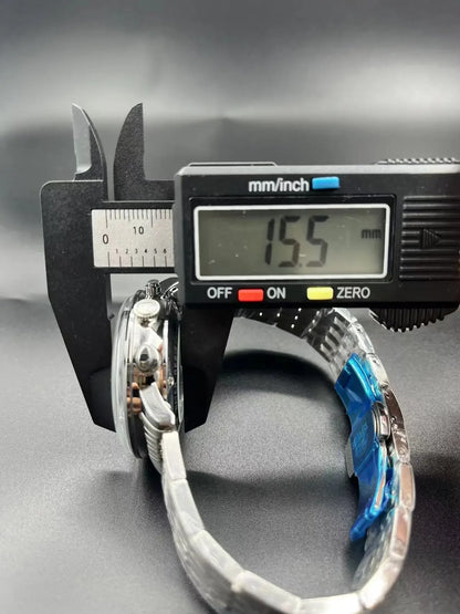 Reloj de lujo para hombre, automático mecánico, de cuerda automática, para negocios, de acero inoxidable, luminoso, 2020