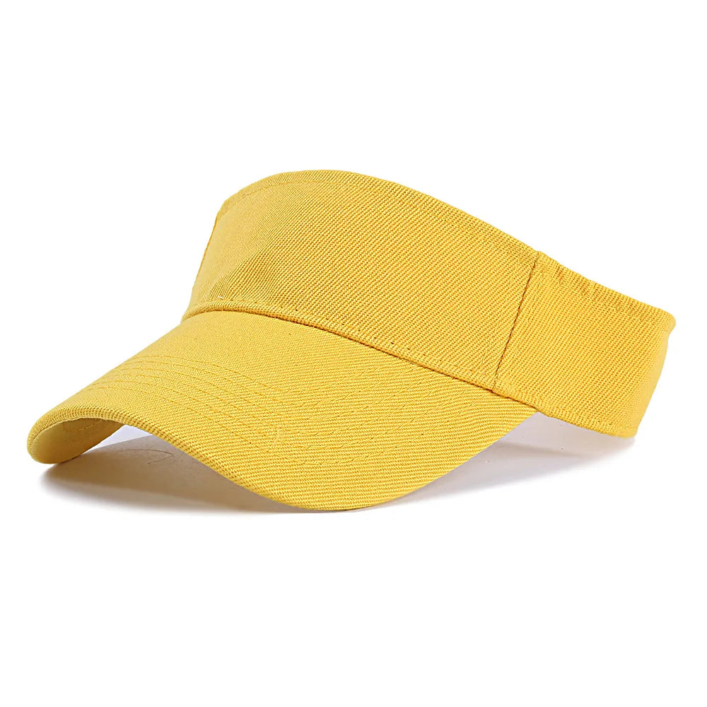 1pc Structured Brim Quick-Dry Sun Visor Hat for Women,Lightweight Sun Protection Sports Visor for Running Golf Tennis Pickleball