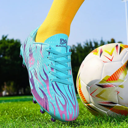 New Men Soccer Shoes Professional Football Boots Sneakers Comfortable Outdoor Match Boys Non-Slip Sports Shoes Unisex.