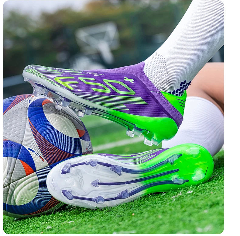 Size 35-45 Men FG/TF Football Boots Futsal Professional Unisex Boys Soccer Shoes Football Shoes Sneakers