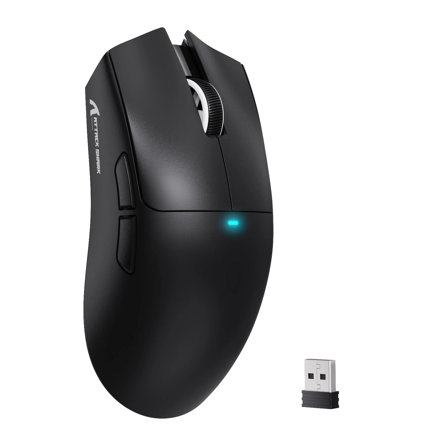 ATTACK SHARK X11SE Wireless Gaming Mouse Tri-Mode, 63g Superlight Gaming Mouse with PAW3311 Sensor, 22000 DPI, Bluetooth 5.2, 2.4G Wireless & Wired RGB Gaming Mouse