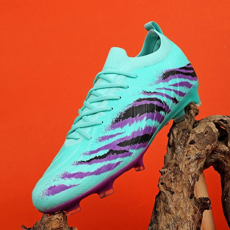 New Men’s Match Unisex Soccer Shoes Outdoor Adult Cleats Ultralight Football Boots Sport Non-Slip Comfortable Grass High-Quality