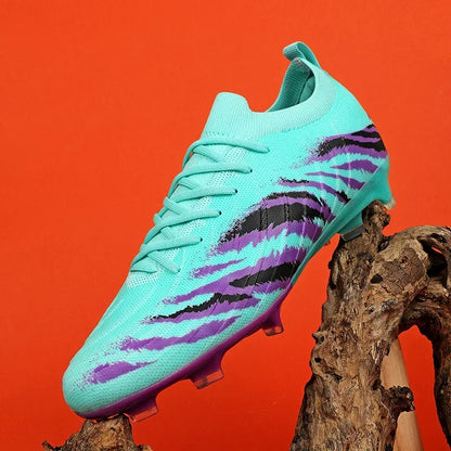 New Men’s Match Unisex Soccer Shoes Outdoor Adult Cleats Ultralight Football Boots Sport Non-Slip Comfortable Grass High-Quality