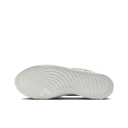 Ténis de basquetebol de cano baixo Nike Court Vision Alta para mulher, macios e confortáveis, resistentes, branco/preto DZ5394-107