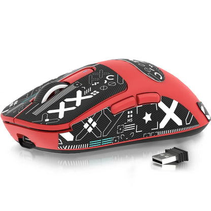 ATTACK SHARK X3 Wireless Gaming Mouse PixArt PAW3395 49g SUPERLIGHT, BT/2.4G Wireless/Wired, 6 Adjustable DPI up to 26000
