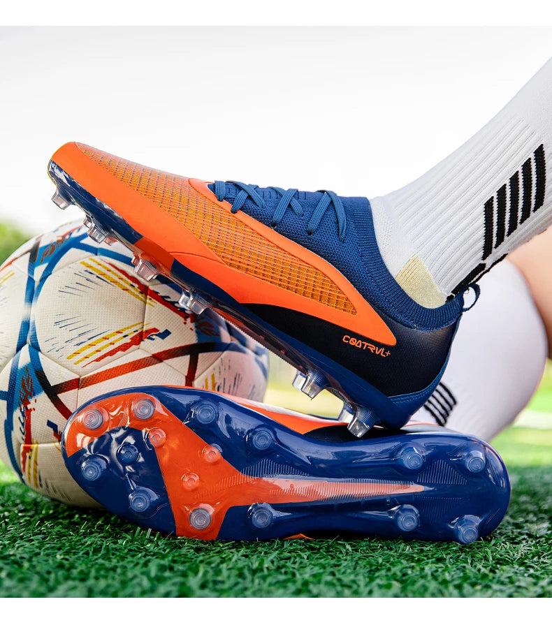 Scarpe da calcio TF da uomo, sneakers professionali per calcetto e futsal, scarpe da soccer casual da uomo di alta qualità per allenamento