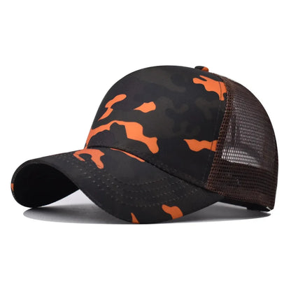 Baseball Cap Adult Net cap Shallow curved eaves Hat Unisex Summer hat Breathable hat shade Spring Autumn Cap Hip Hop Fitted Cap